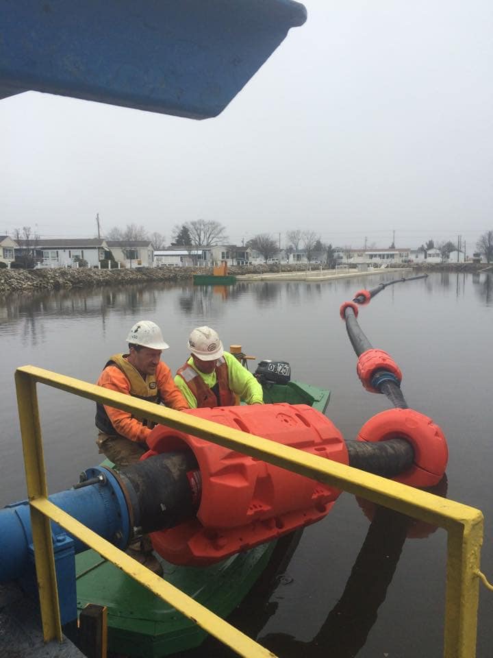 Pipe floats Dredging floats