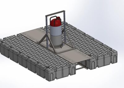 Platform for Gringo Pump Top view